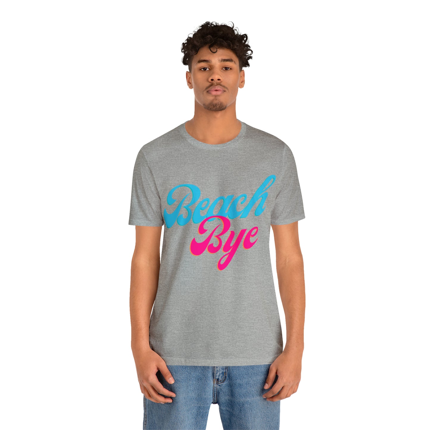 DCAL Beach Collection "Beach Bye" Unisex Jersey Short Sleeve Tee