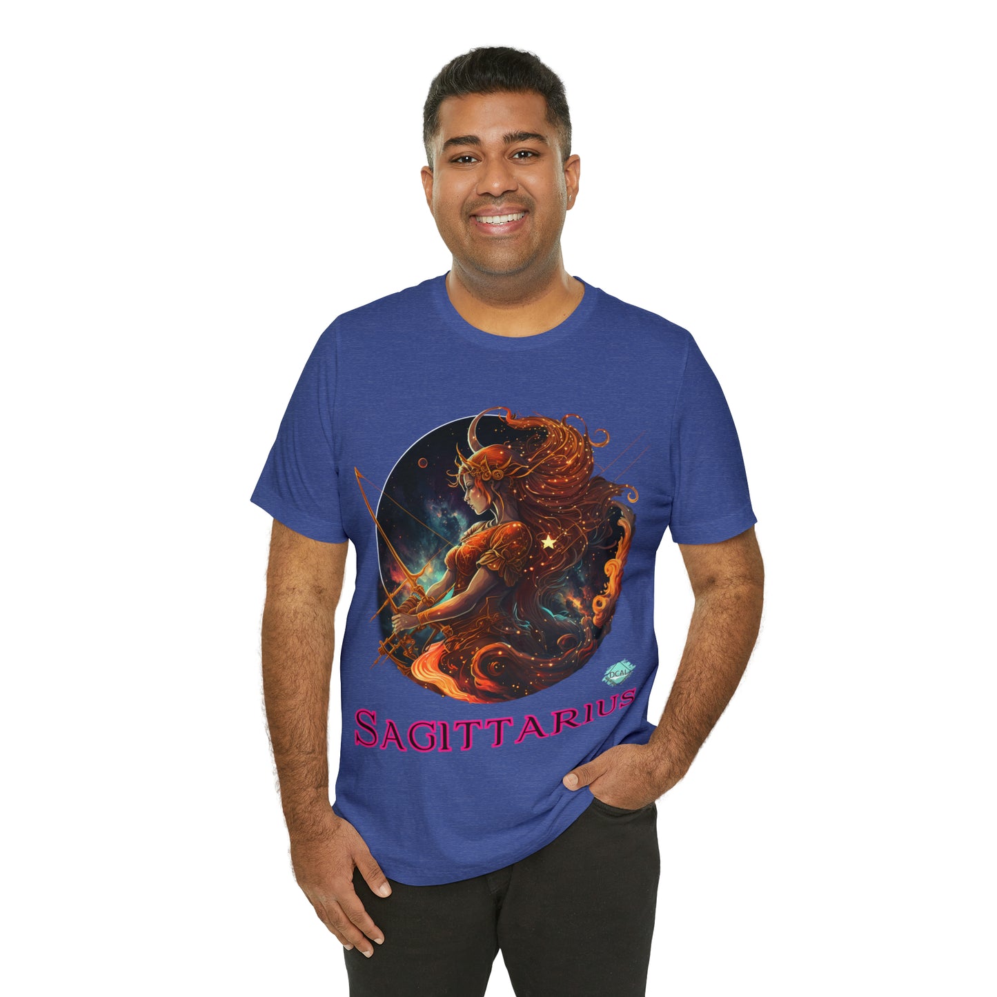 DCAL Zodiac Collection "Sagittarius" Unisex Jersey Short Sleeve Tee