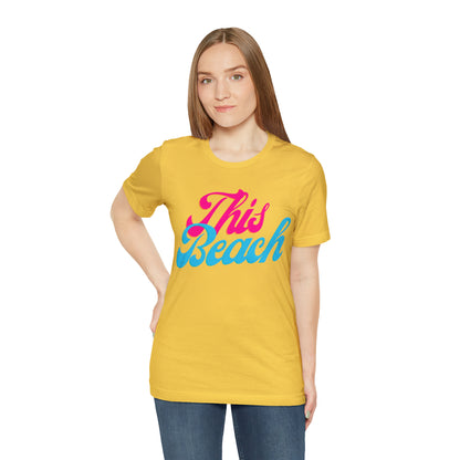 DCAL Beach Collection "This Beach" Unisex Jersey Short Sleeve Tee