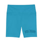 DCAL Brown Collection Minimalist "Blue" Women's Workout Shorts