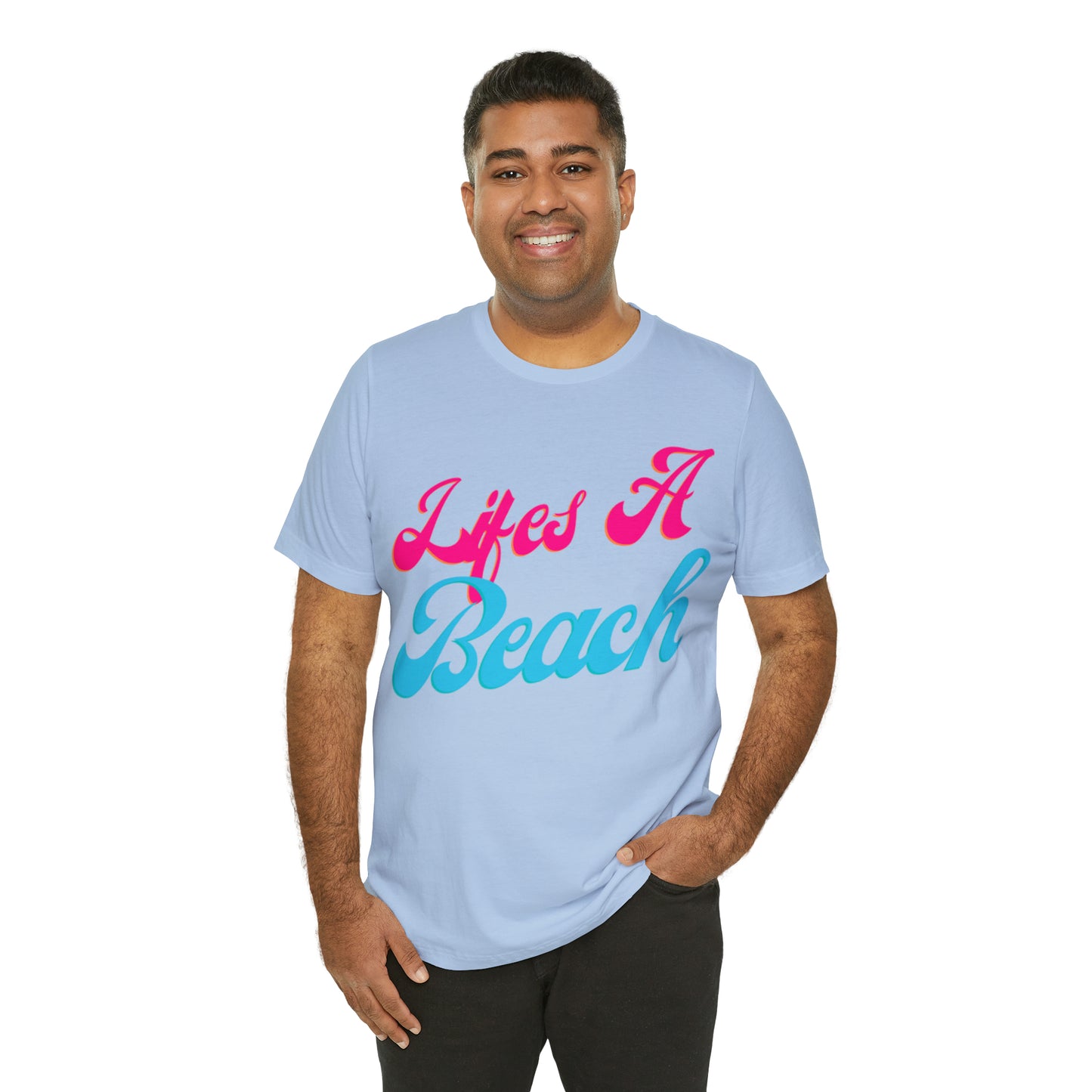 DCAL Beach Collection "Wifes a Beach" Unisex Jersey Short Sleeve Tee