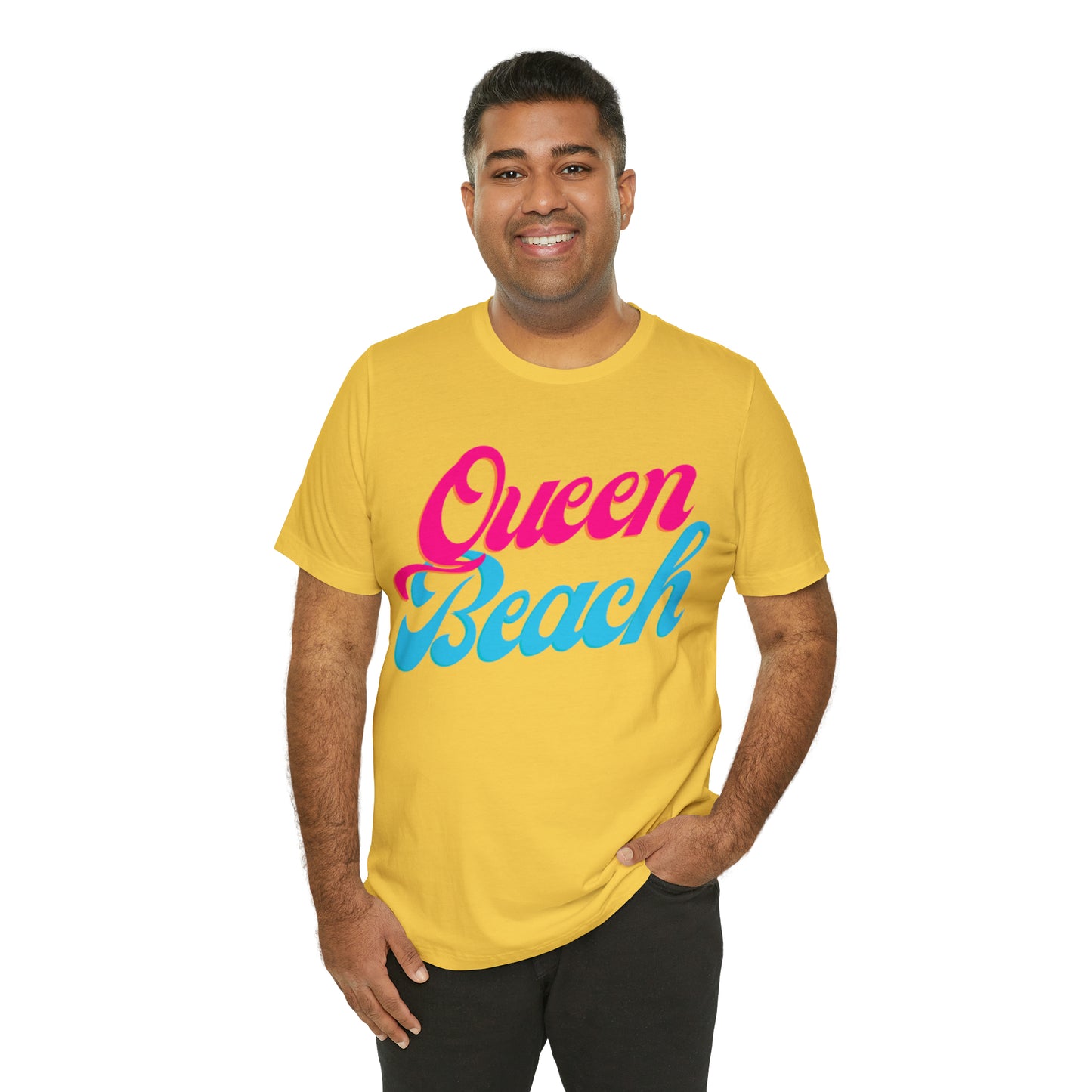 DCAL Beach Collection "Queen Beach" Unisex Jersey Short Sleeve Tee