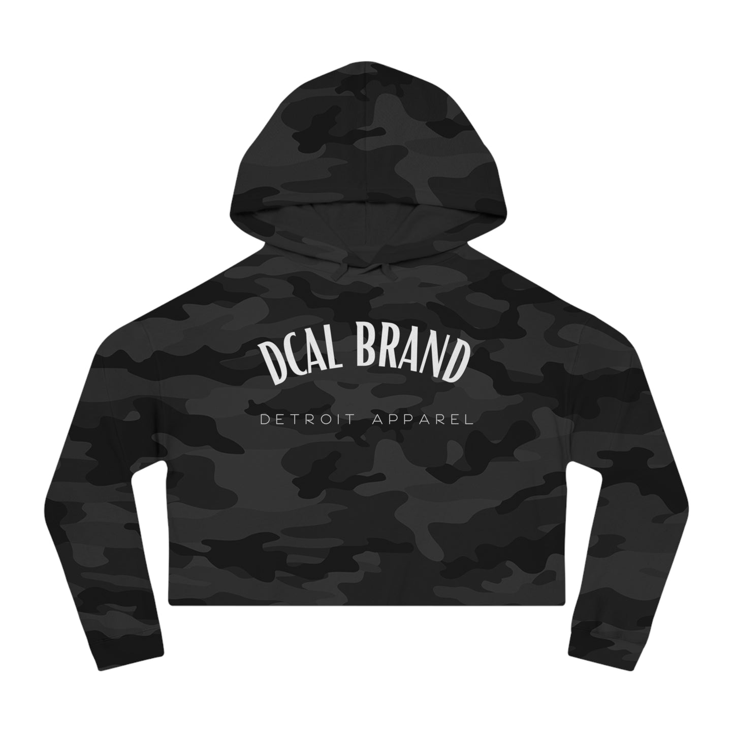 DCAL The Brown Collection Women’s Cropped Hooded Sweatshirt