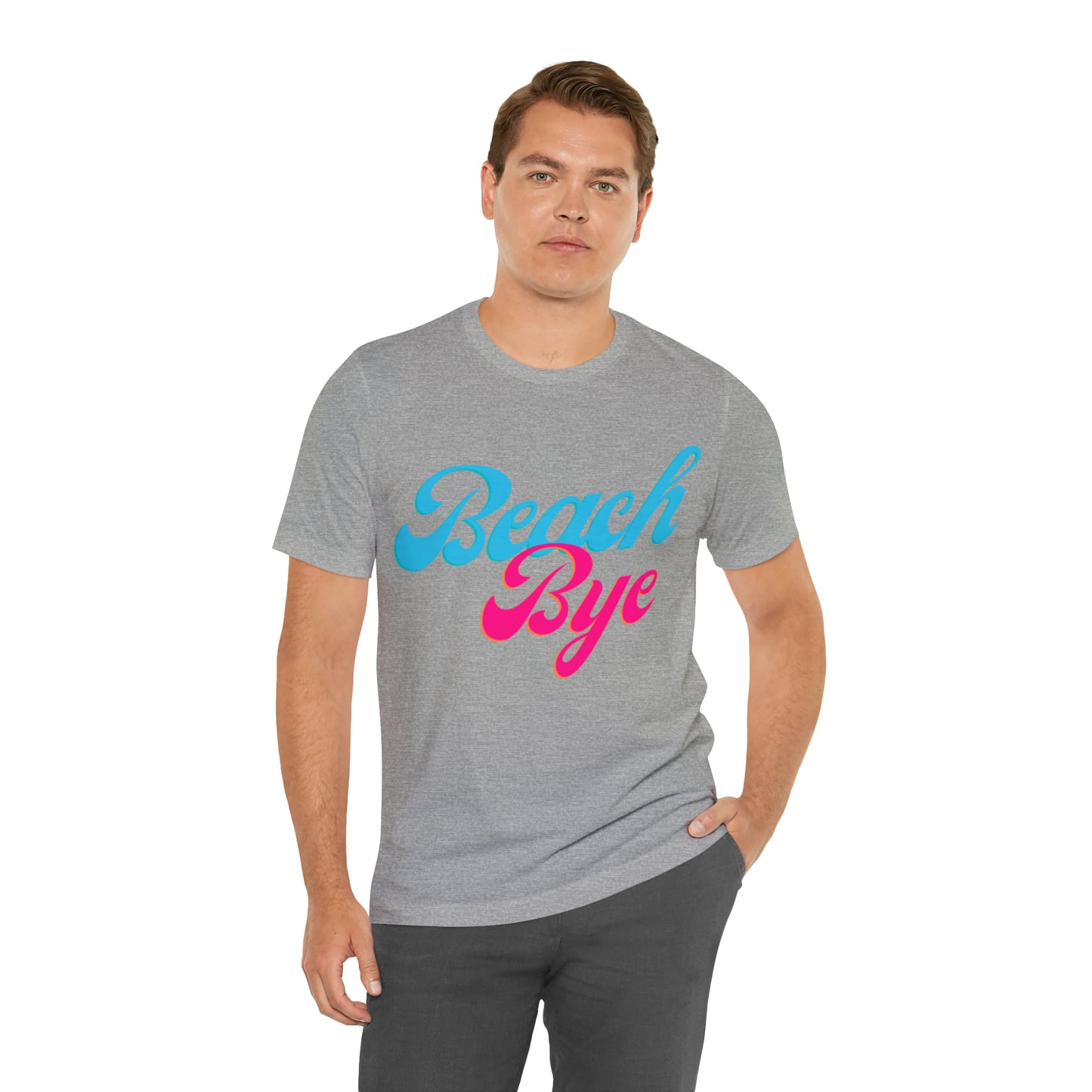 DCAL Beach Collection "Beach Bye" Unisex Jersey Short Sleeve Tee