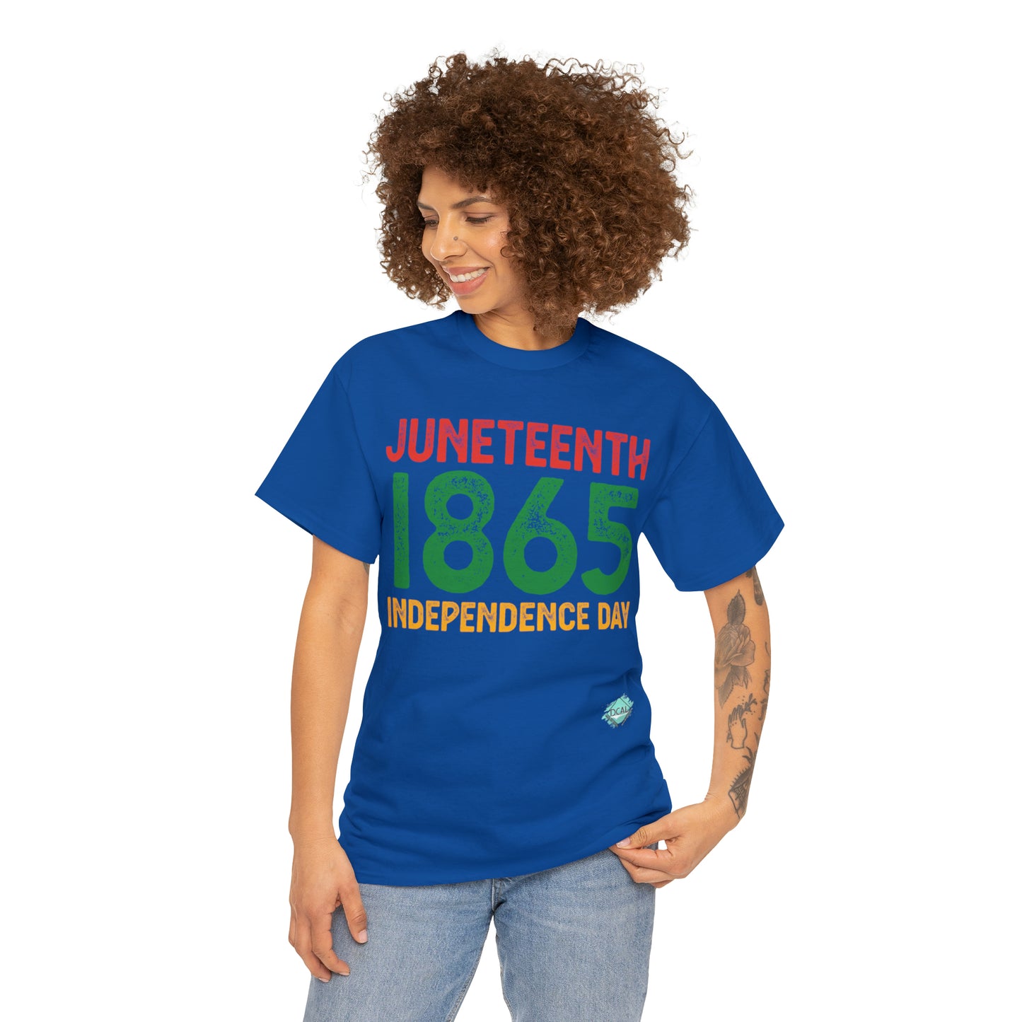 DCAL Juneteenth "1865" Unisex Heavy Cotton Tee