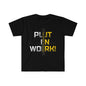 DCAL Strength in Stitches "Put In Work" Graphic Tee Unisex Softstyle T-Shirt