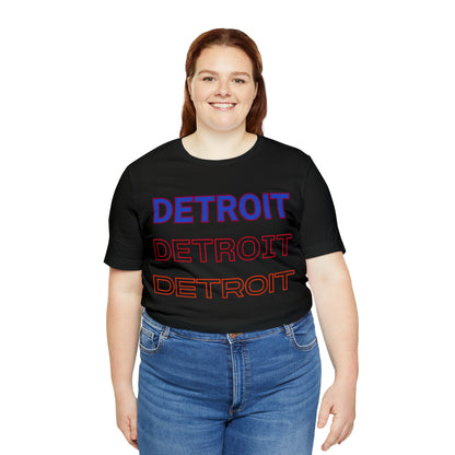 DCAL Downtown Diaries "Detroit" Unisex Jersey Short Sleeve Tee