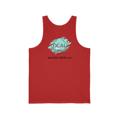 DCAL Graphic Tees  "Florida Dolphin"" Unisex Jersey Tank