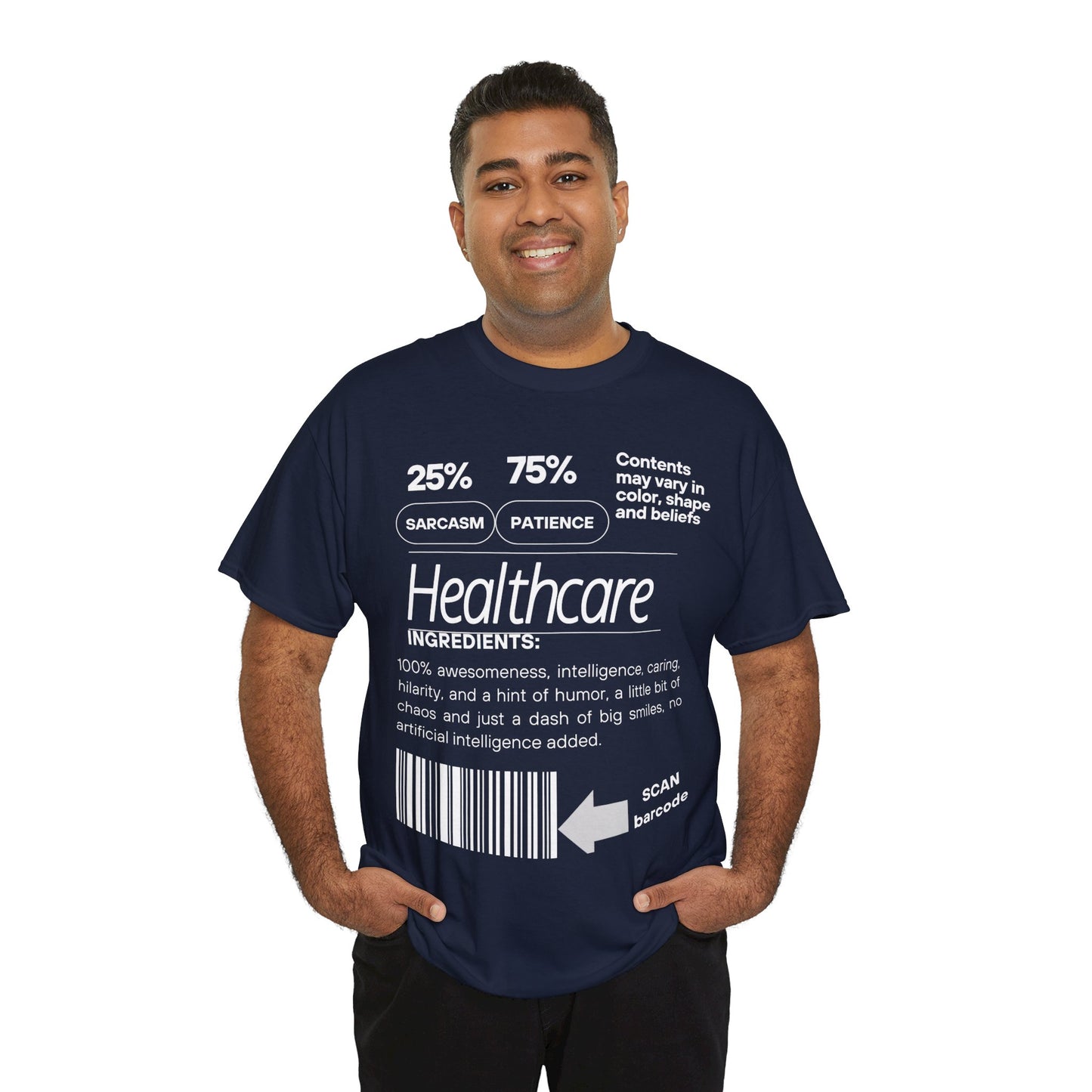 DCAL Healthcare humor Unisex Heavy Cotton Tee