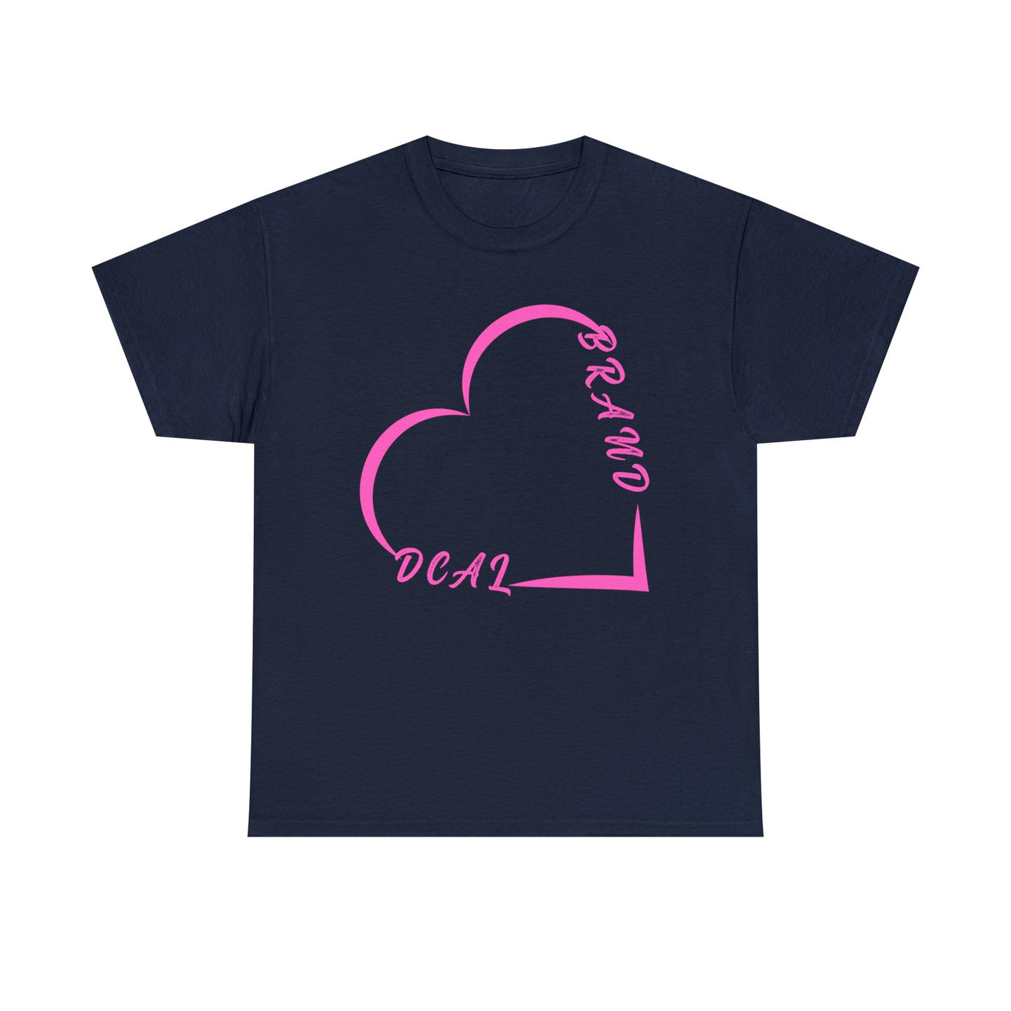 DCAL Graphic Tees "Heart" Unisex Heavy Cotton Tee