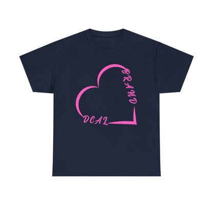 DCAL Graphic Tees "Heart" Unisex Heavy Cotton Tee