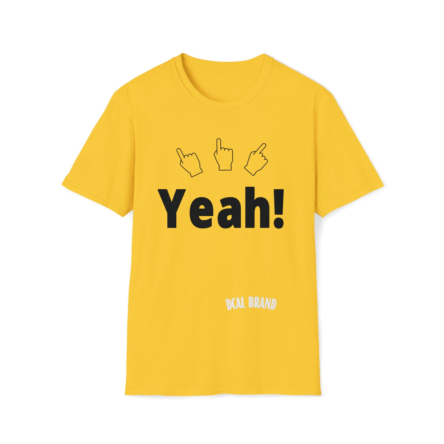 DCAL Graphic Tees Novel "Yeah" Unisex Softstyle T-Shirt