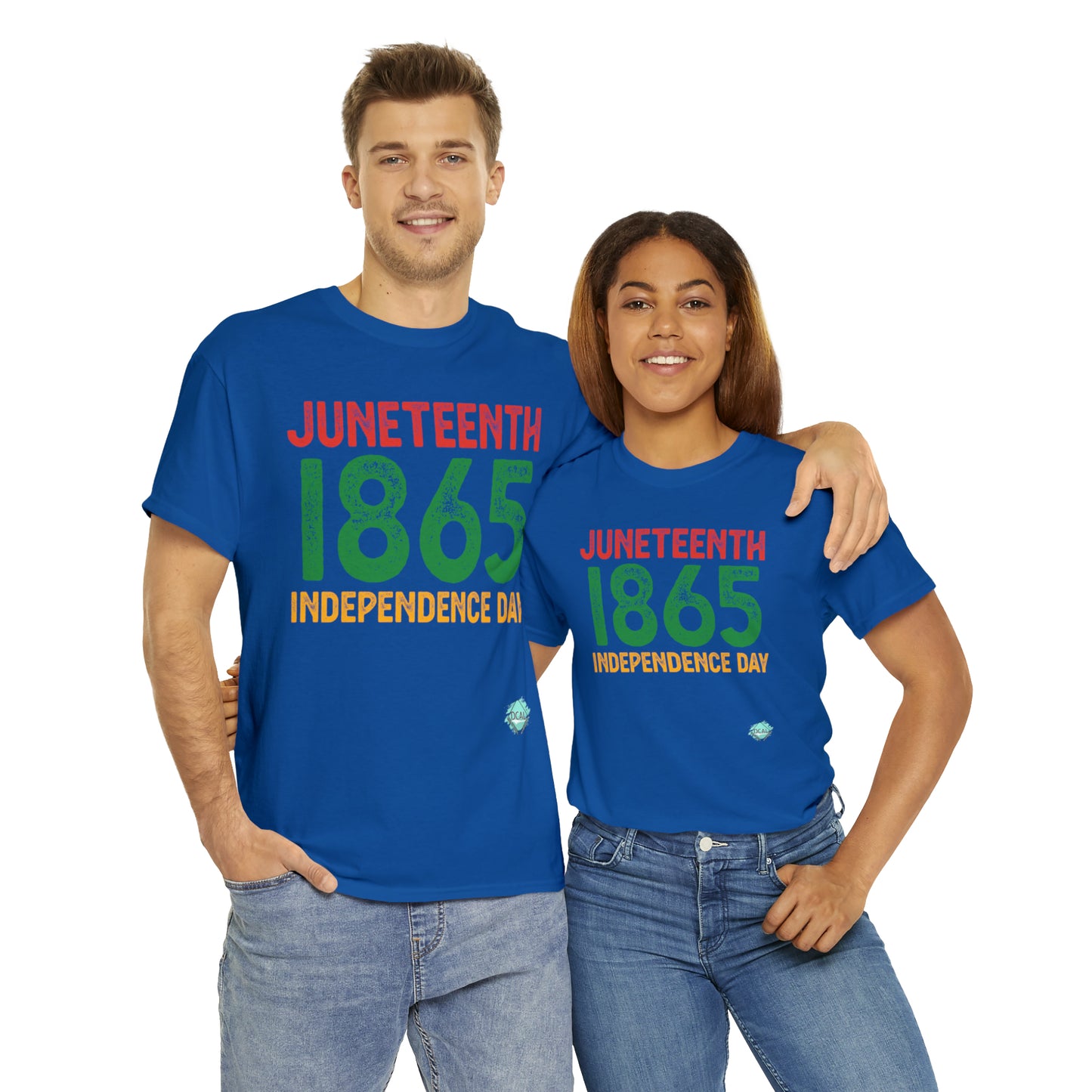 DCAL Juneteenth "1865" Unisex Heavy Cotton Tee