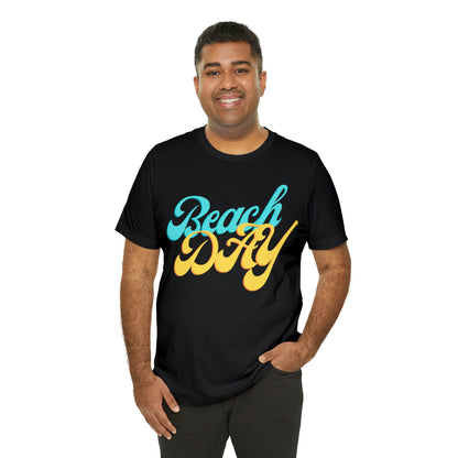 DCAL Beach Collection "Beach Day" Unisex Jersey Short Sleeve Tee