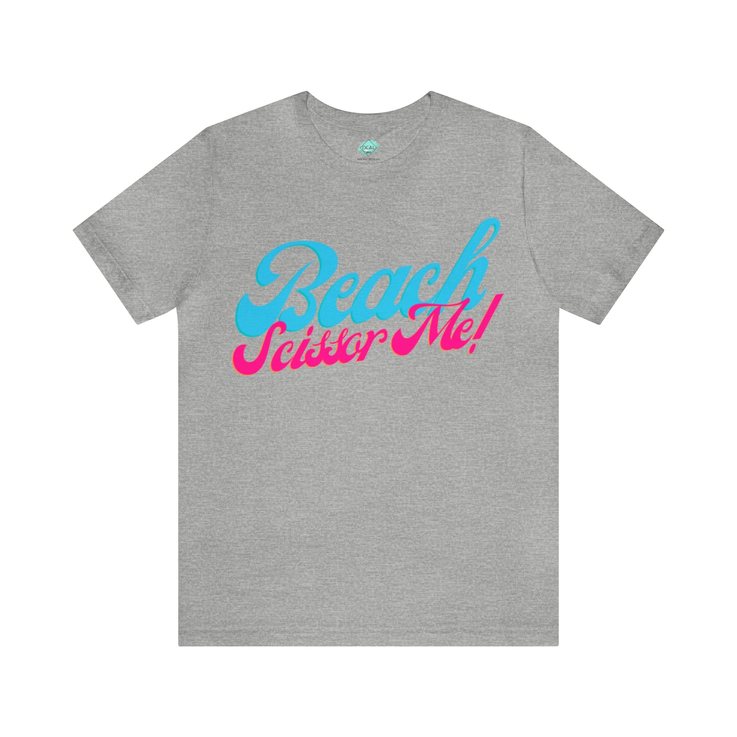 DCAL Beach Collection "Beach Scissor Me" Unisex Jersey Short Sleeve Tee