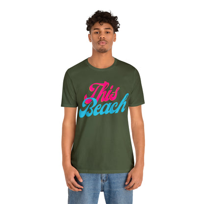 DCAL Beach Collection "This Beach" Unisex Jersey Short Sleeve Tee