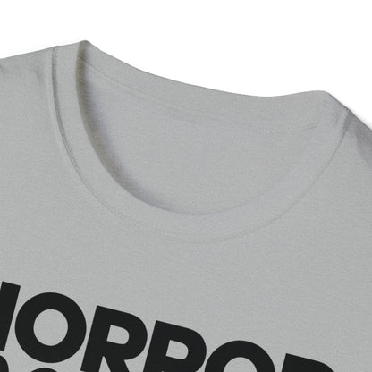 DCAL Graphic Tee Halloween "Horror Movies and Chill" Unisex Softstyle T-Shirt