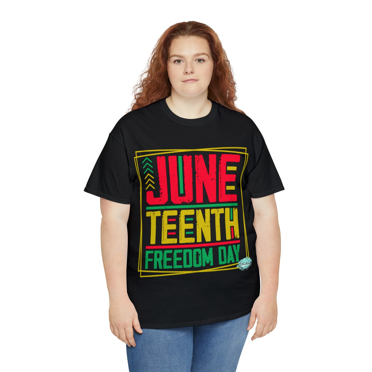 DCAL Juneteenth "Freedom Day" Unisex Heavy Cotton Tee