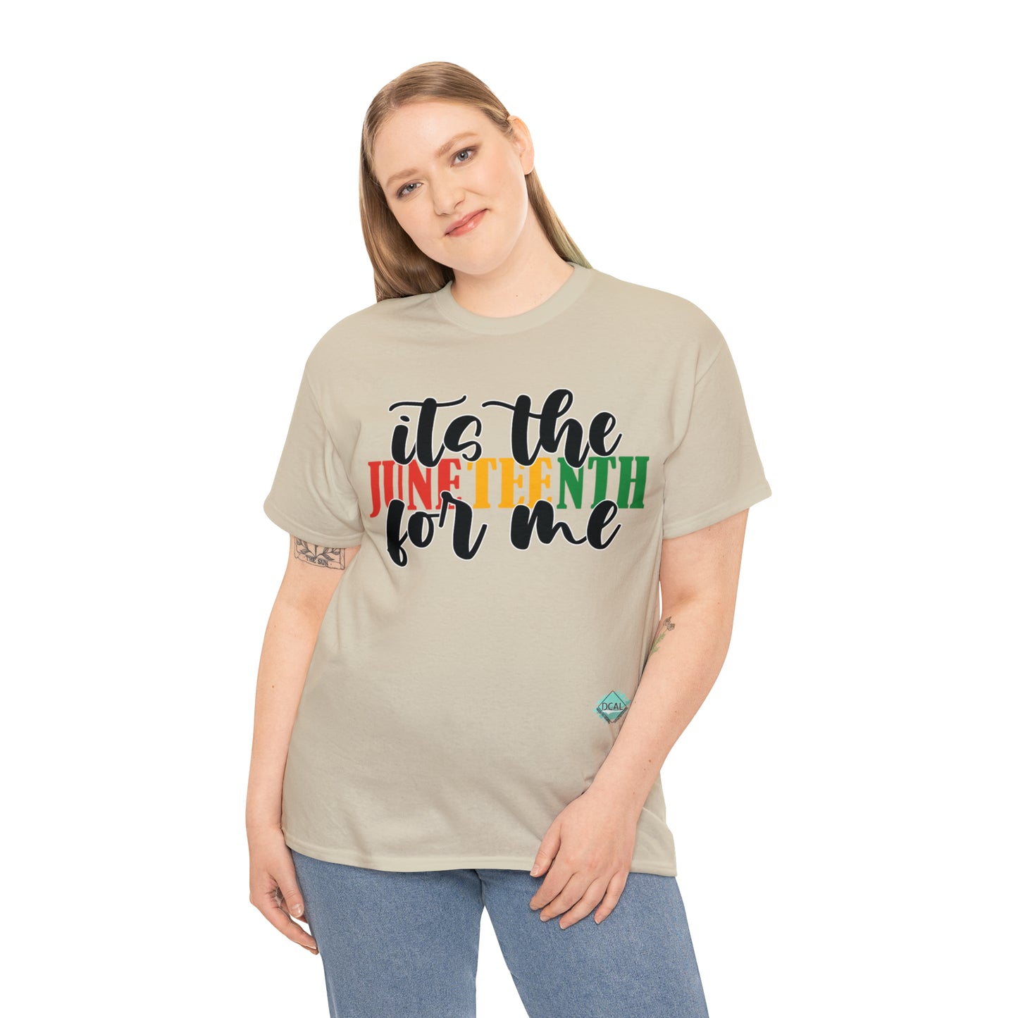 DCAL Juneteenth "Its the Juneteenth For Me" Unisex Heavy Cotton Tee