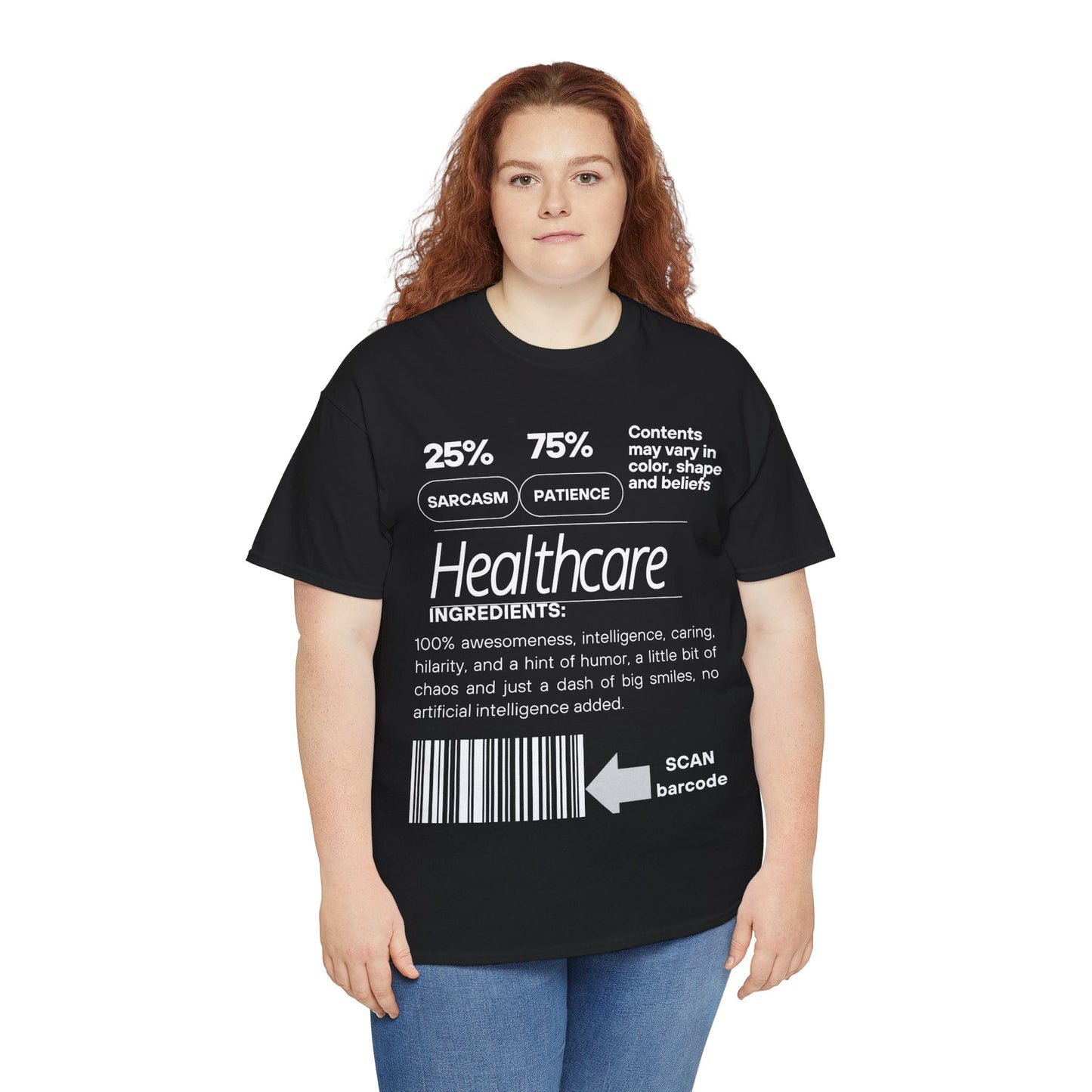 DCAL Healthcare humor Unisex Heavy Cotton Tee