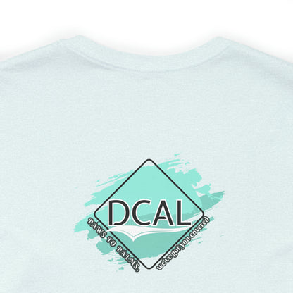 DCAL Minimalist "Paws to Palms" Unisex Jersey Short Sleeve Tee