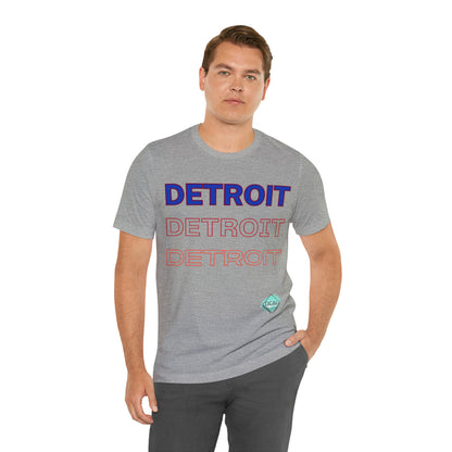 DCAL Downtown Diaries "Detroit" Unisex Jersey Short Sleeve Tee