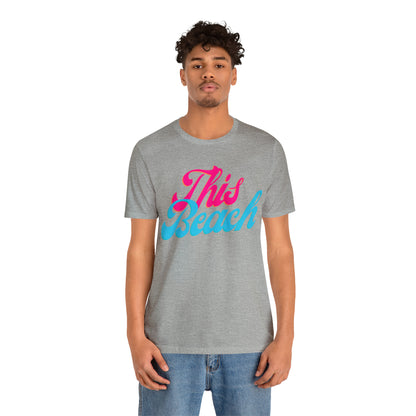 DCAL Beach Collection "This Beach" Unisex Jersey Short Sleeve Tee