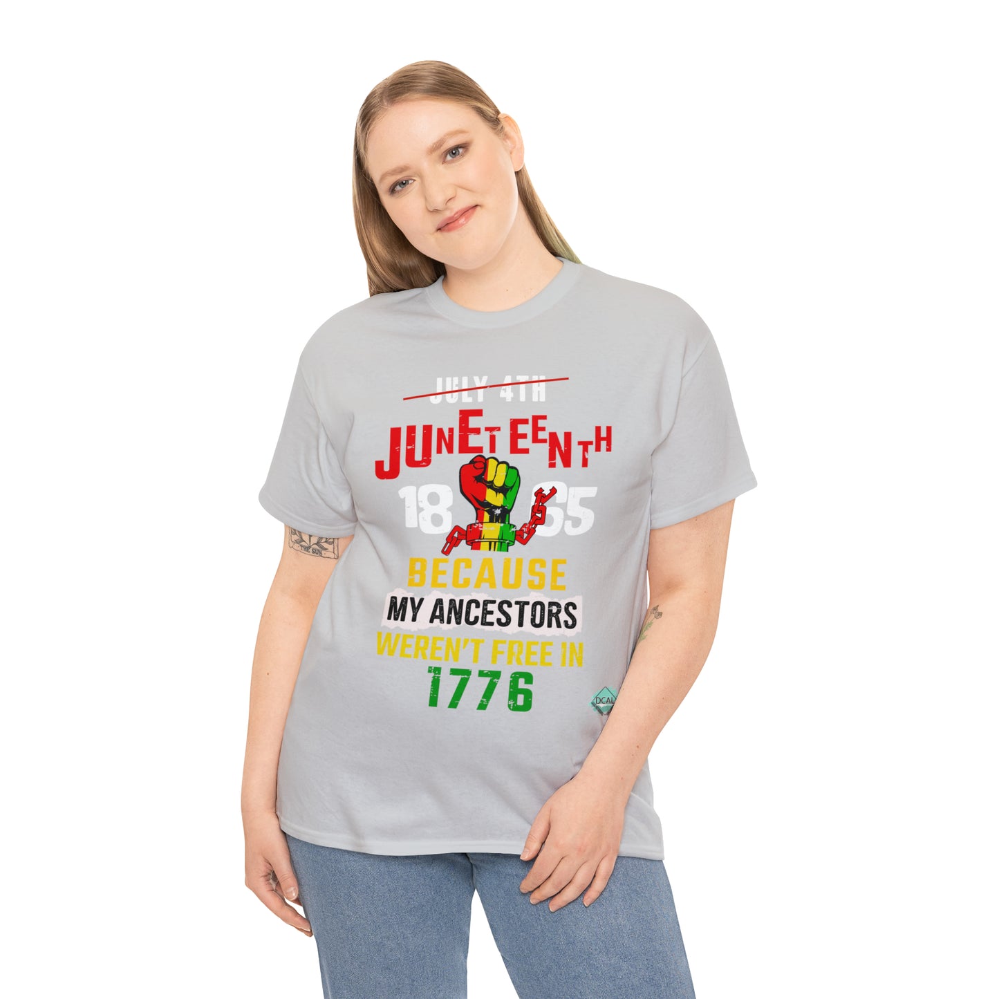 DCAL Juneteenth "Ancestors" Unisex Heavy Cotton Tee