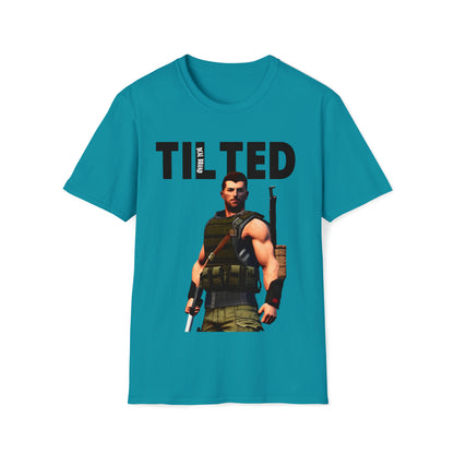 DCAL Graphic Tees Novel "Tilted" Unisex Softstyle T-Shirt