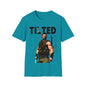 DCAL Graphic Tees Novel "Tilted" Unisex Softstyle T-Shirt