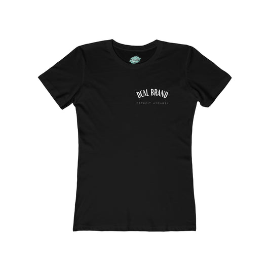 DCAL Brown Collection "Minimalist" Women's The Boyfriend Tee