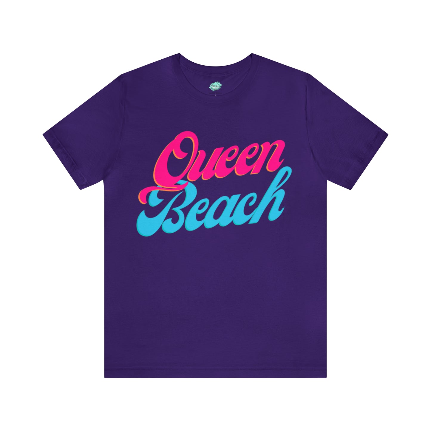 DCAL Beach Collection "Queen Beach" Unisex Jersey Short Sleeve Tee