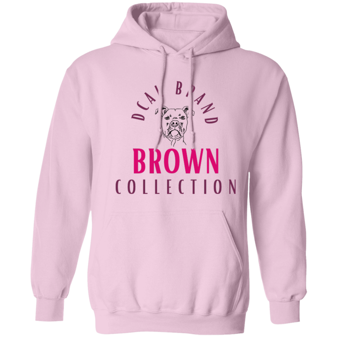 Brown Collection Pullover Hoodie 8 oz