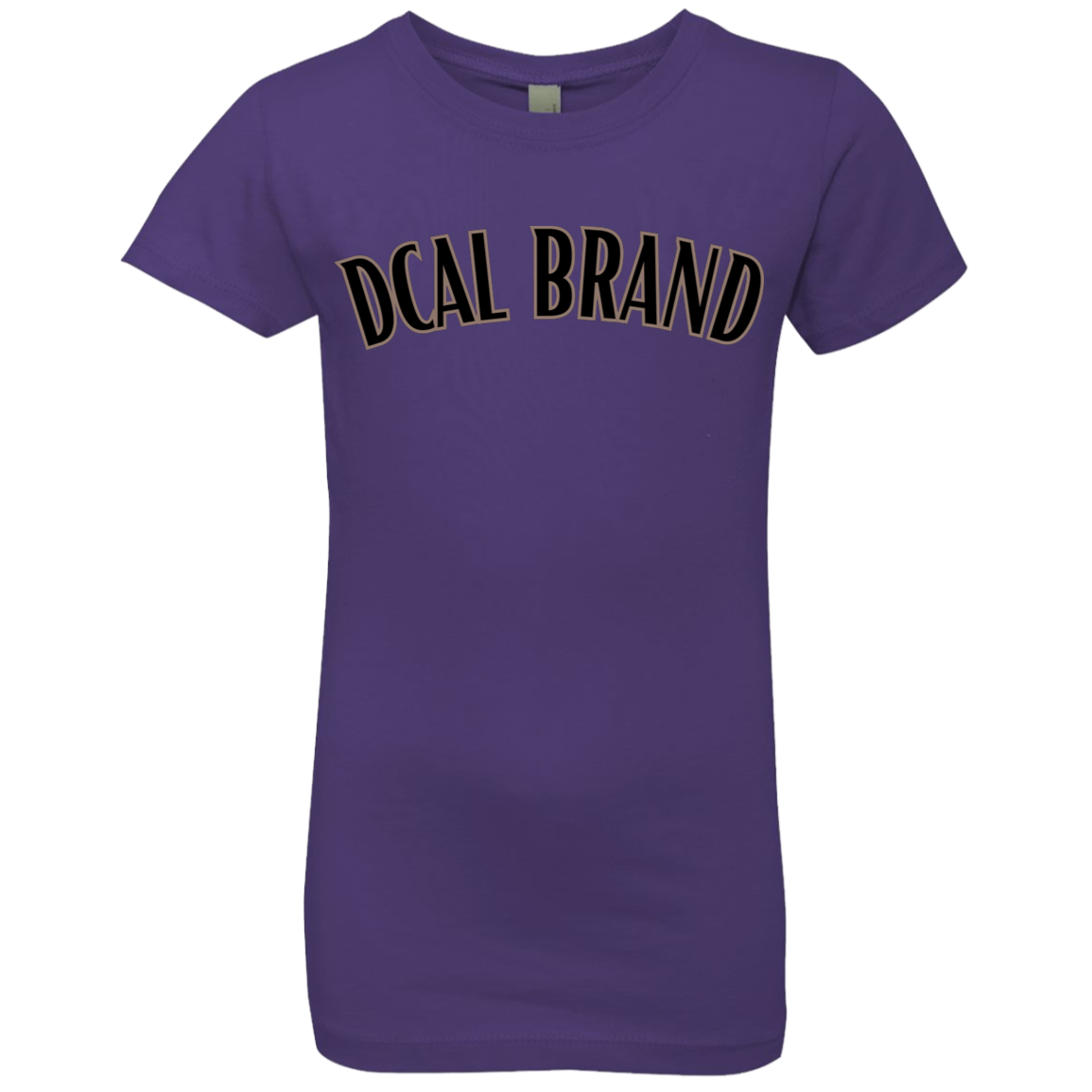 DCAL Graphic Tees NL3710 Girls' Princess T-Shirt