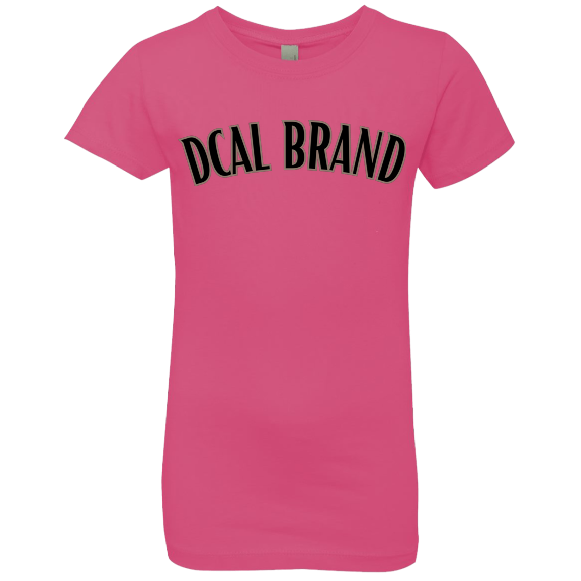 DCAL Graphic Tees NL3710 Girls' Princess T-Shirt