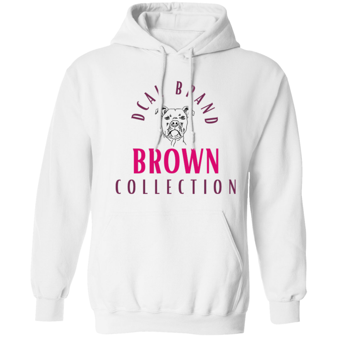 Brown Collection Pullover Hoodie 8 oz