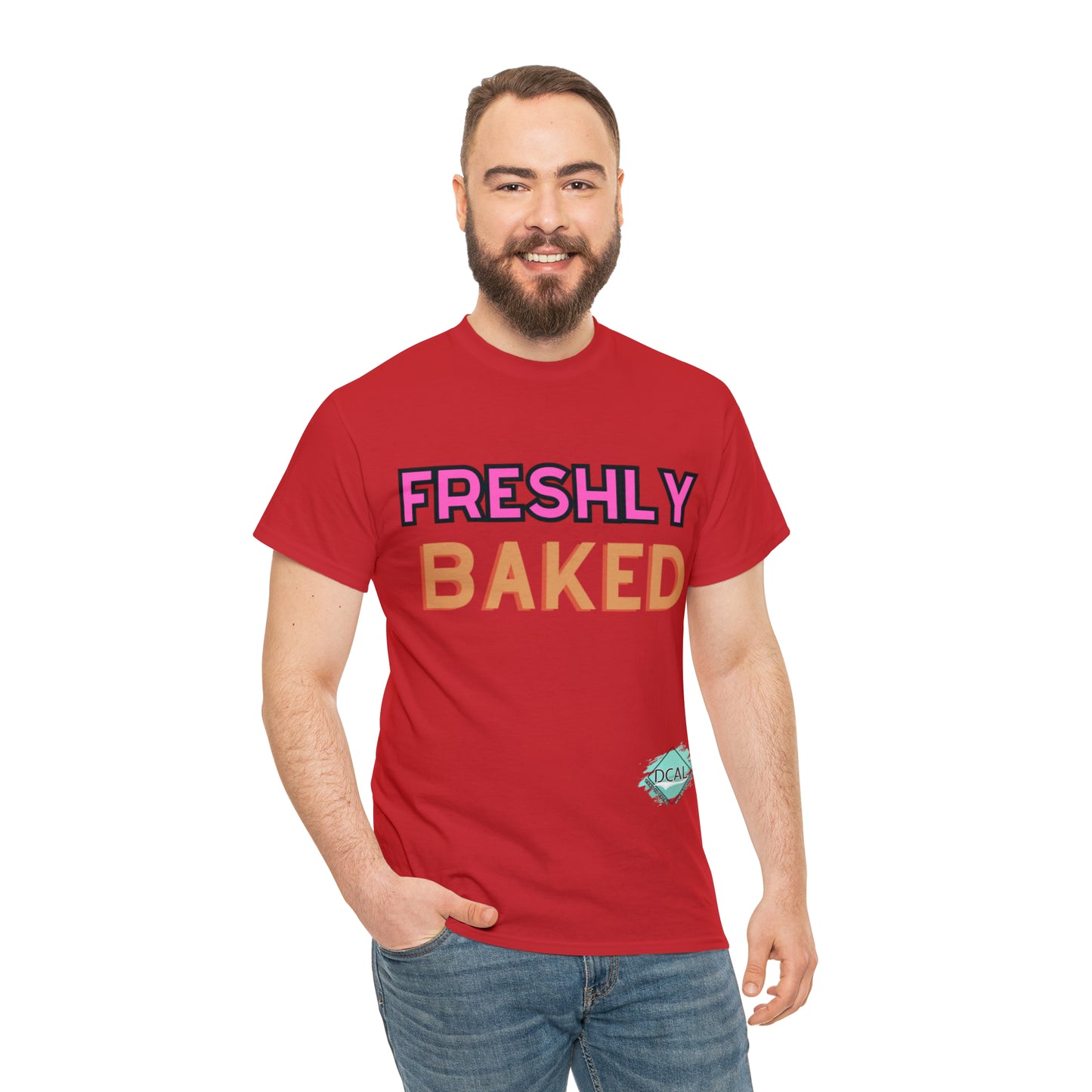 DCAL Graphic Tees "Freshly Baked" Unisex Heavy Cotton Tee