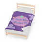 DCAL Accessories "Shut the Fudge Up" Velveteen Plush Blanket