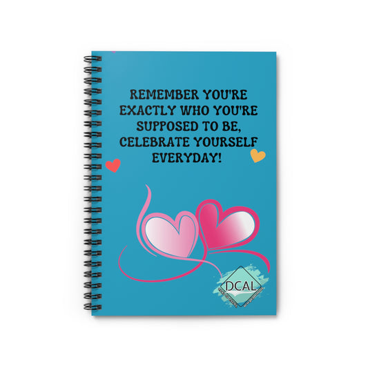 DCAL Accessories "Remember Who You Are" Spiral journal