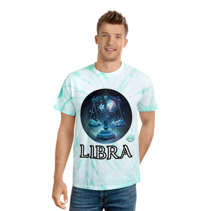 DCAL Zodiac Collection "LIBRA" Tie-Dye Tee, Cyclone