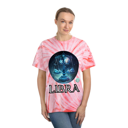 DCAL Zodiac Collection "LIBRA" Tie-Dye Tee, Cyclone