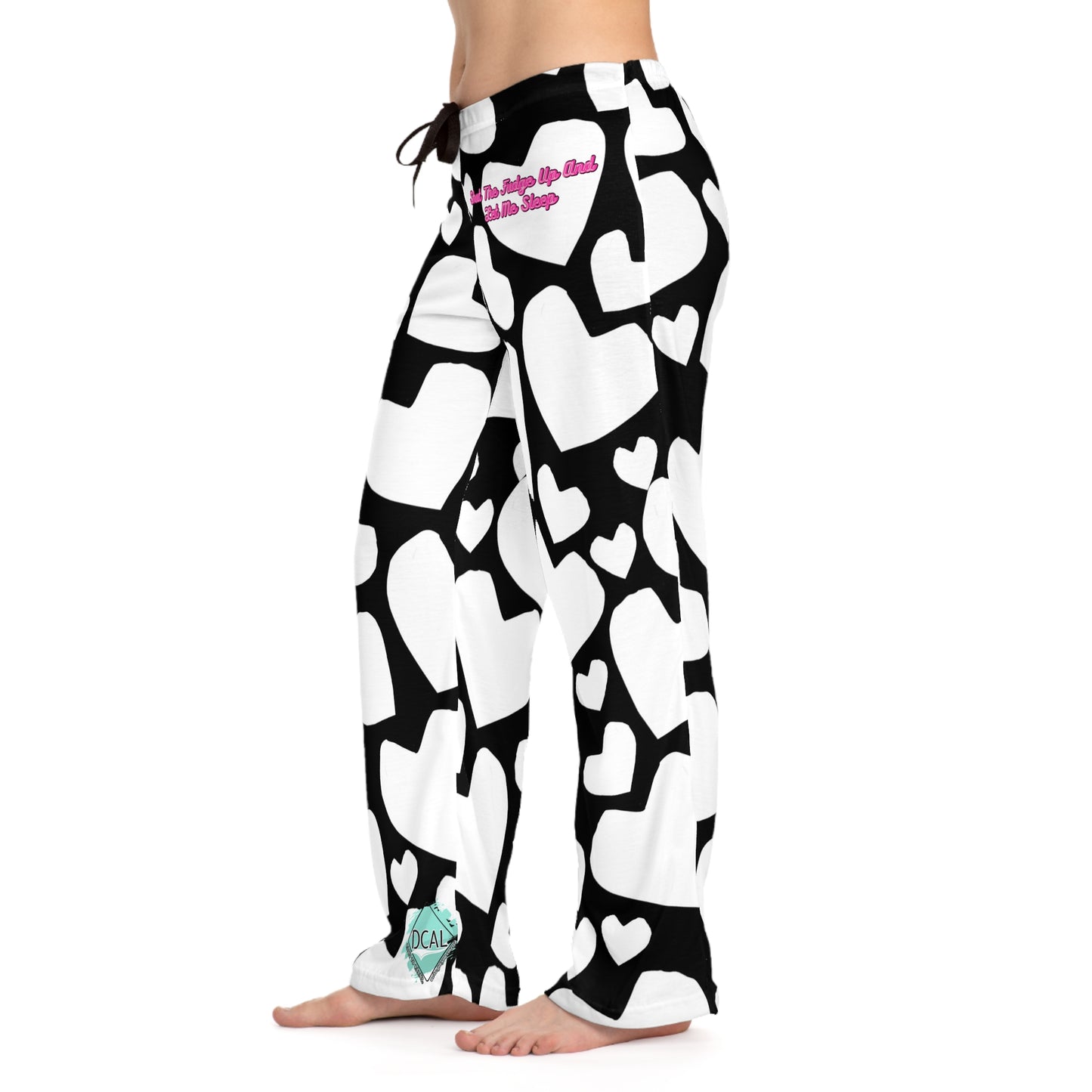 DCAL Sleepwear "Hearts" Women's Pajama Pants