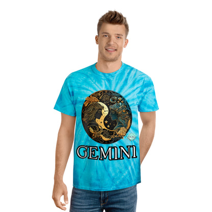 DCAL Zodiac Collection "GEMINI" Tie-Dye Tee, Cyclone