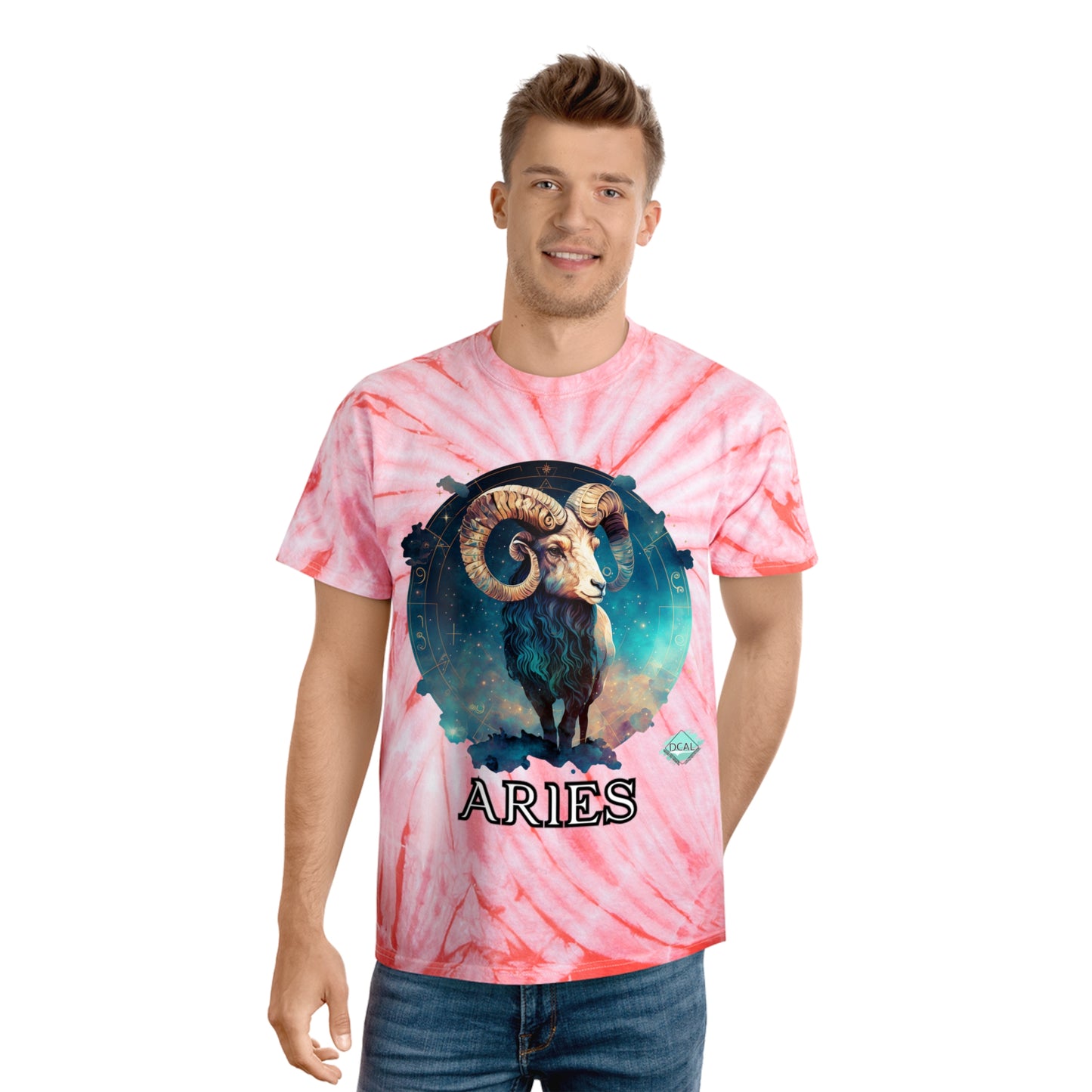 DCAL Zodiac Collection "Aries" Tie-Dye Tee, Cyclone