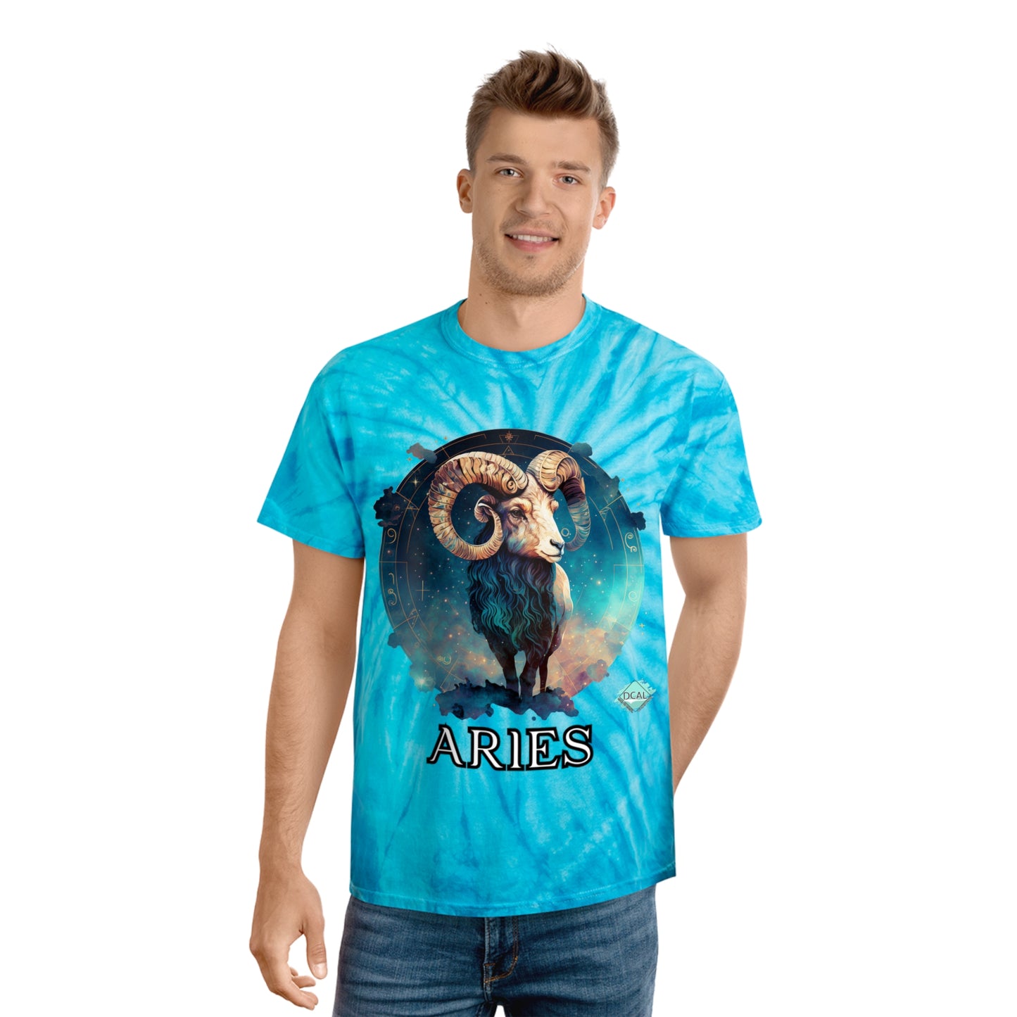 DCAL Zodiac Collection "Aries" Tie-Dye Tee, Cyclone