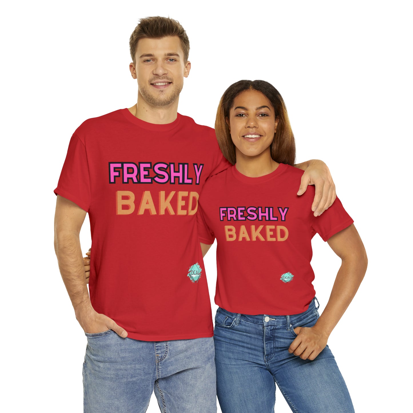 DCAL Graphic Tees "Freshly Baked" Unisex Heavy Cotton Tee