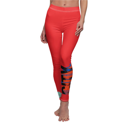 DCAL Athletic Elegance Women's Cut & Sew Casual Leggings