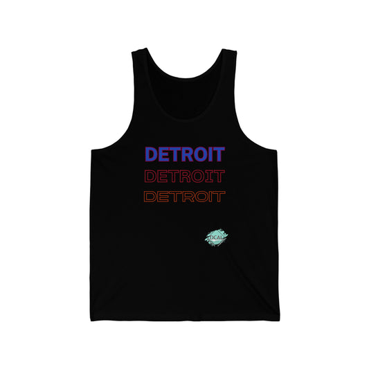 DCAL Downtown Diaries "Detroit" Unisex Jersey Tank