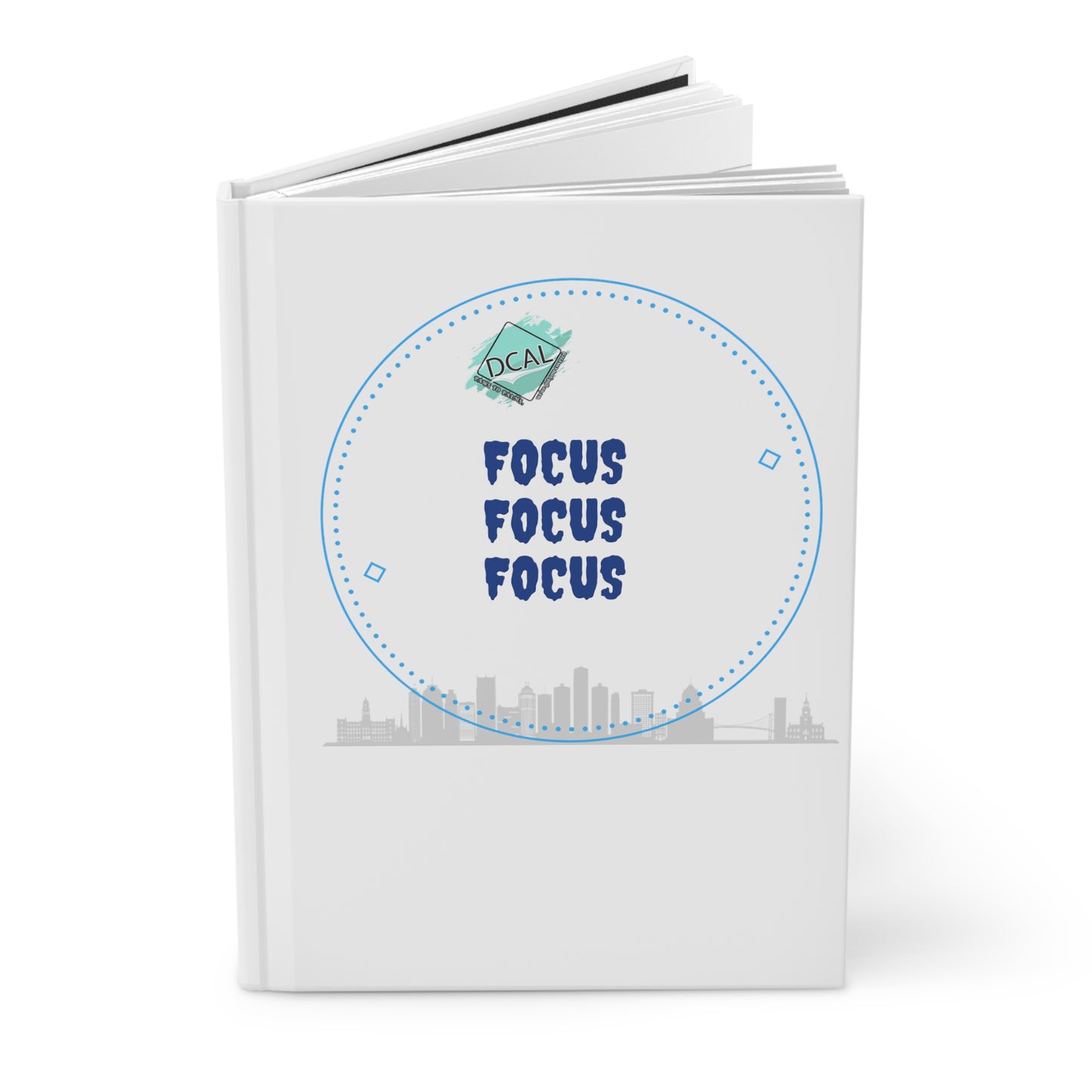 DCAL Accessories "Focus, Focus Focus " Hardcover Journal Matte