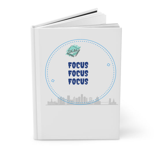 DCAL Accessories "Focus, Focus Focus " Hardcover Journal Matte